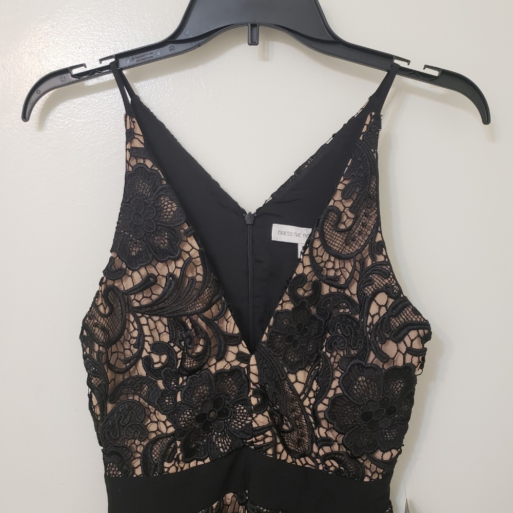 Dress The Population lace mini dress XS - Picture 3 of 8